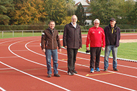 Laufbahn am Schulsportplatz saniert - Zirndorf