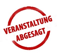 Absage: Mai-Veranstaltungen